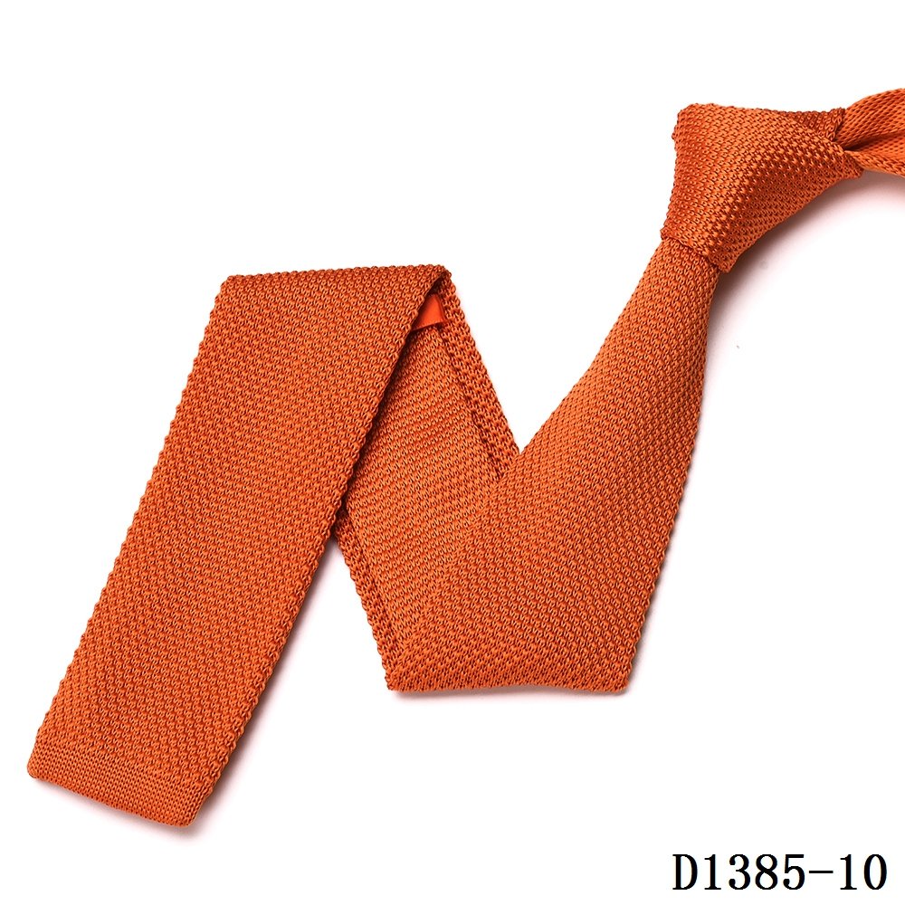 Yili China Factory Handmade Custom Men Versatile Seamless Silk Knitted Neck Ties