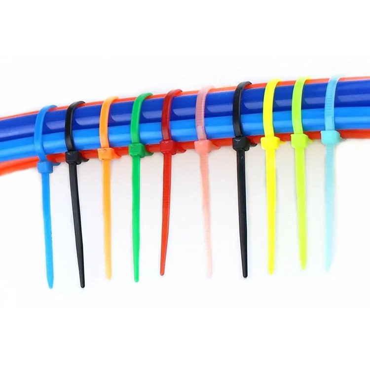 Wholesale New Materials Black Anti-Uvstorage Of Wires Organizer Cables Wrap Tie Nylon