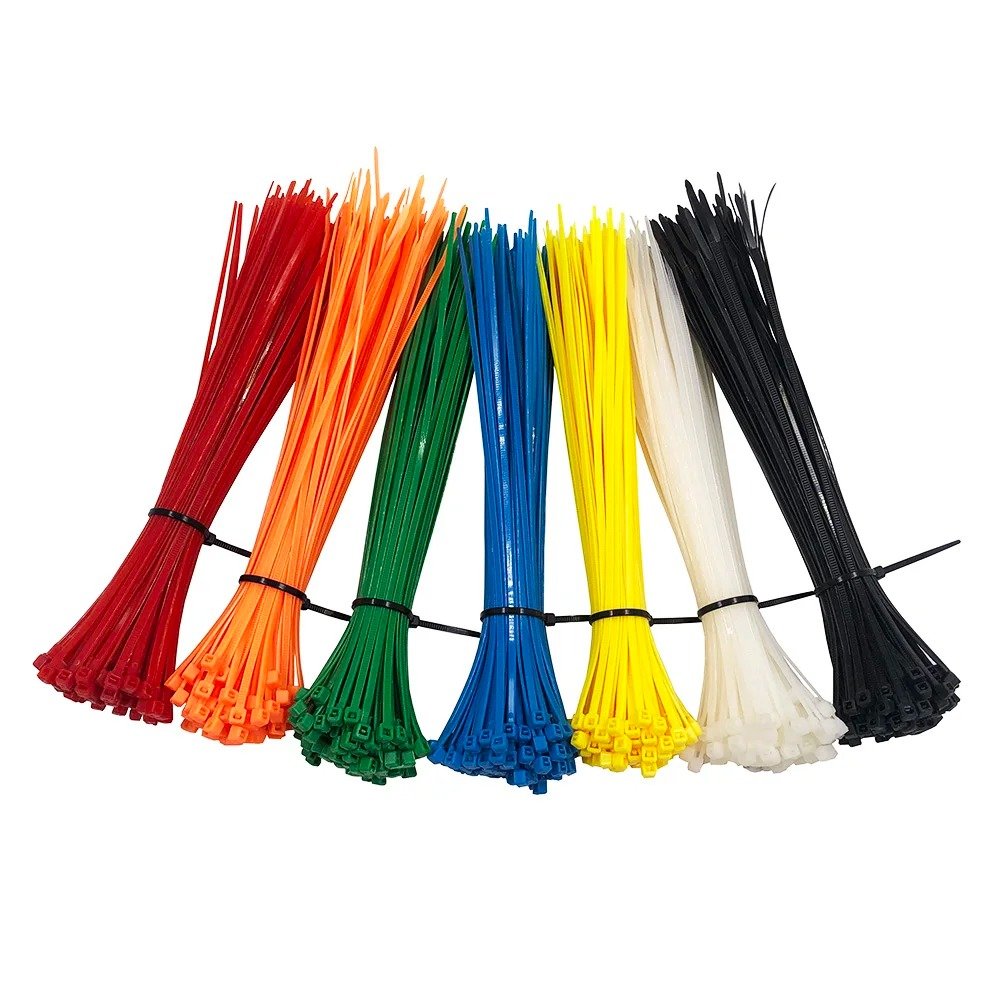 Wholesale New Materials Black Anti-Uvstorage Of Wires Organizer Cables Wrap Tie Nylon