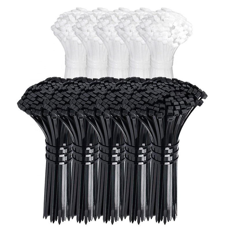 Wholesale New Materials Black Anti-Uvstorage Of Wires Organizer Cables Wrap Tie Nylon