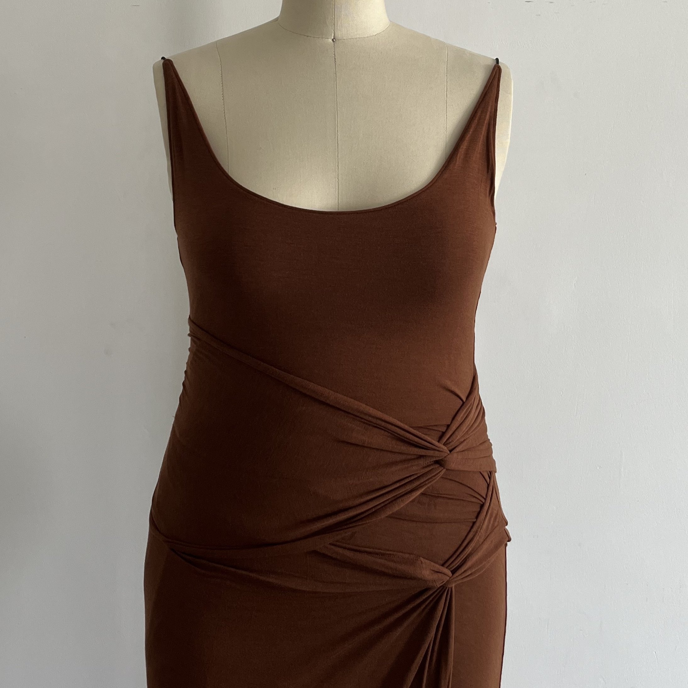2023 Women Clothing Y2K RELAXED FIT MIDI Dresses WITH WRAP AROUND DETAIL Women Tight Casual Summer Ladies Sexy Dress