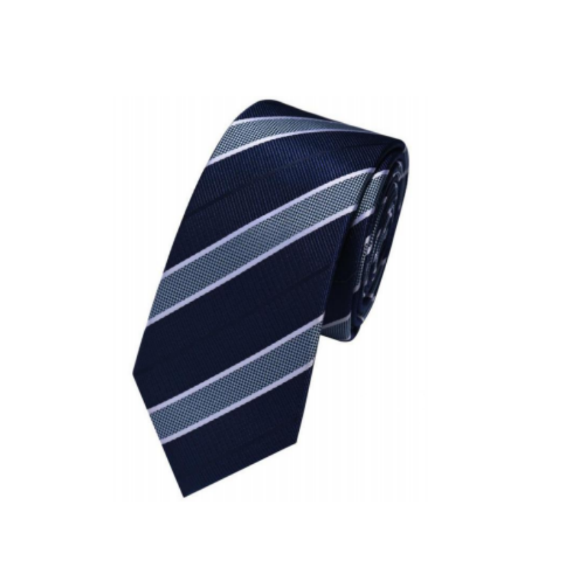 Fashion Customized Size Polyester Tie Men's Tie Twill Plain Structure
