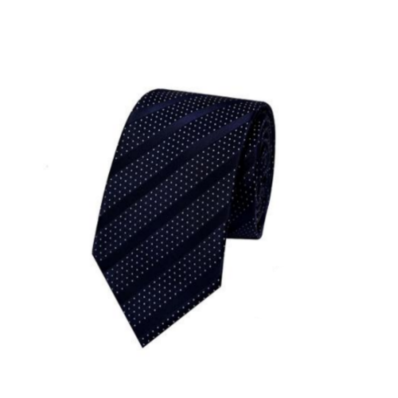 Fashion Customized Size Polyester Tie Men's Tie Twill Plain Structure