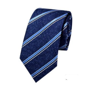 Fashion Customized Size Polyester Tie Men's Tie Twill Plain Structure