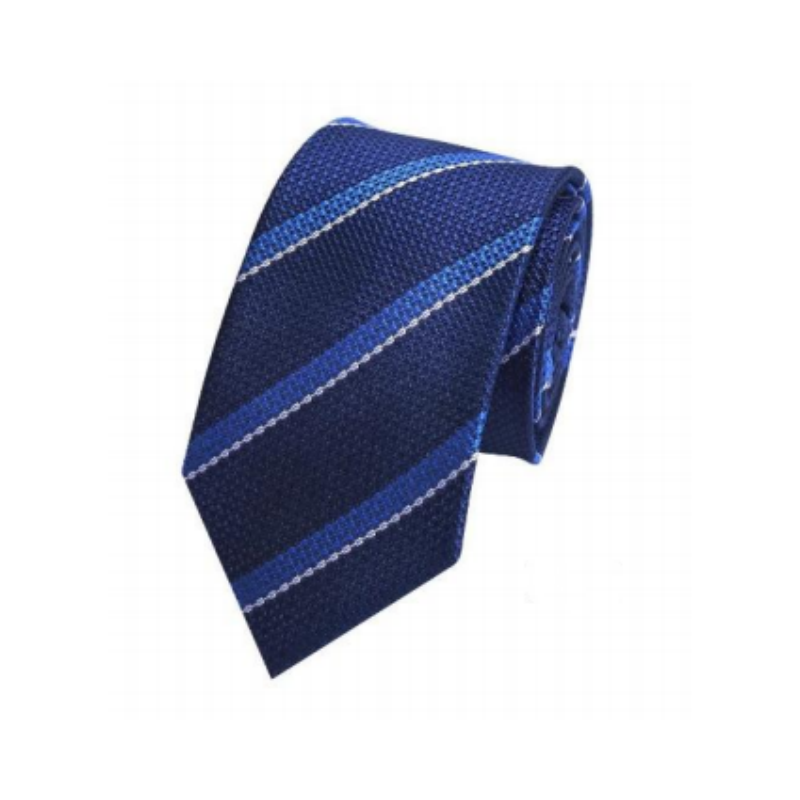 Fashion Customized Size Polyester Tie Men's Tie Twill Plain Structure