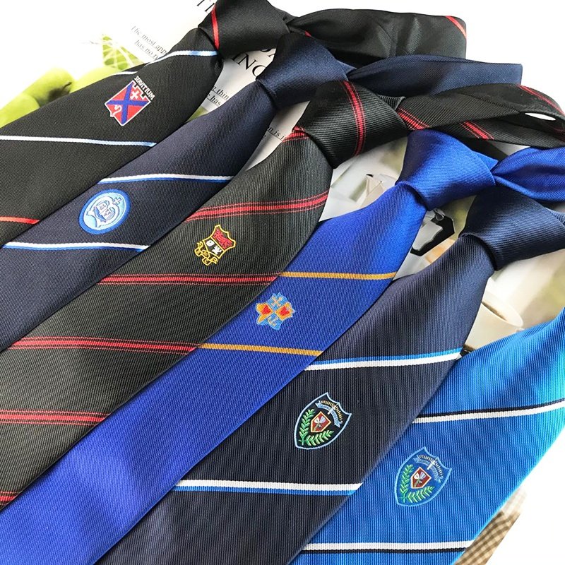 China Manufacturer Custom Neck Tie With Private Label Custom School Tie