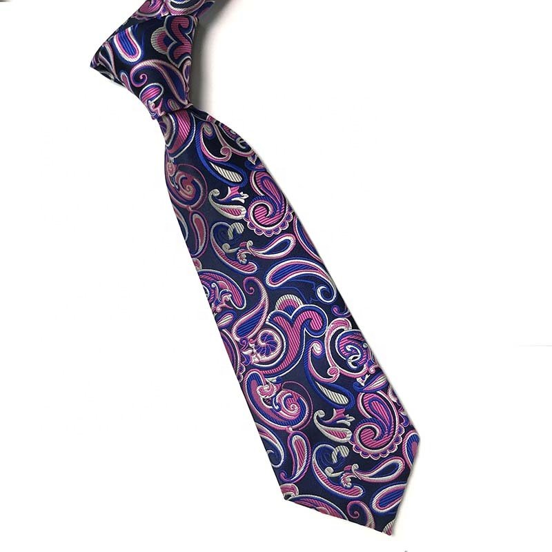 China OEM&ODM Necktie Supplier Mens Novelty Necktie Paisley Floral Ties Wholesale