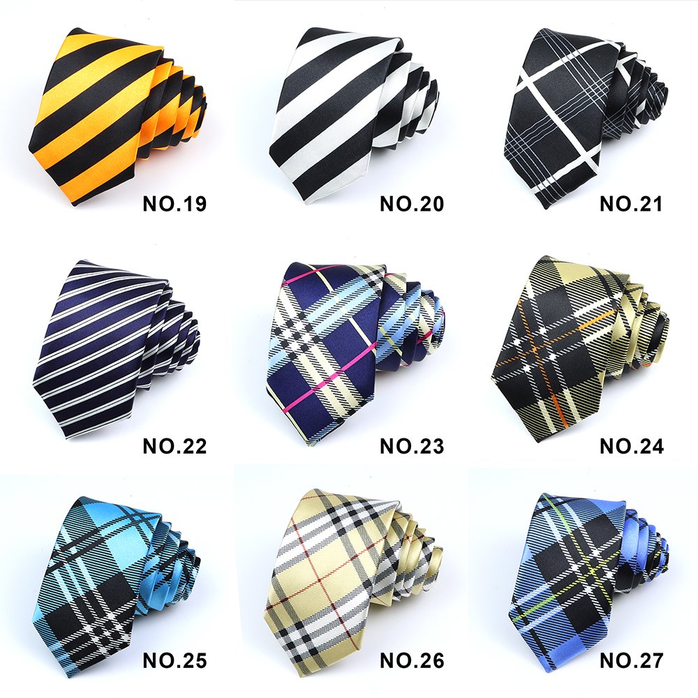 Hot Pink 5cm Wedding Pink Black Green Plaid Checked Ties Wholesale 5cm Polyester Skinny Ties Men