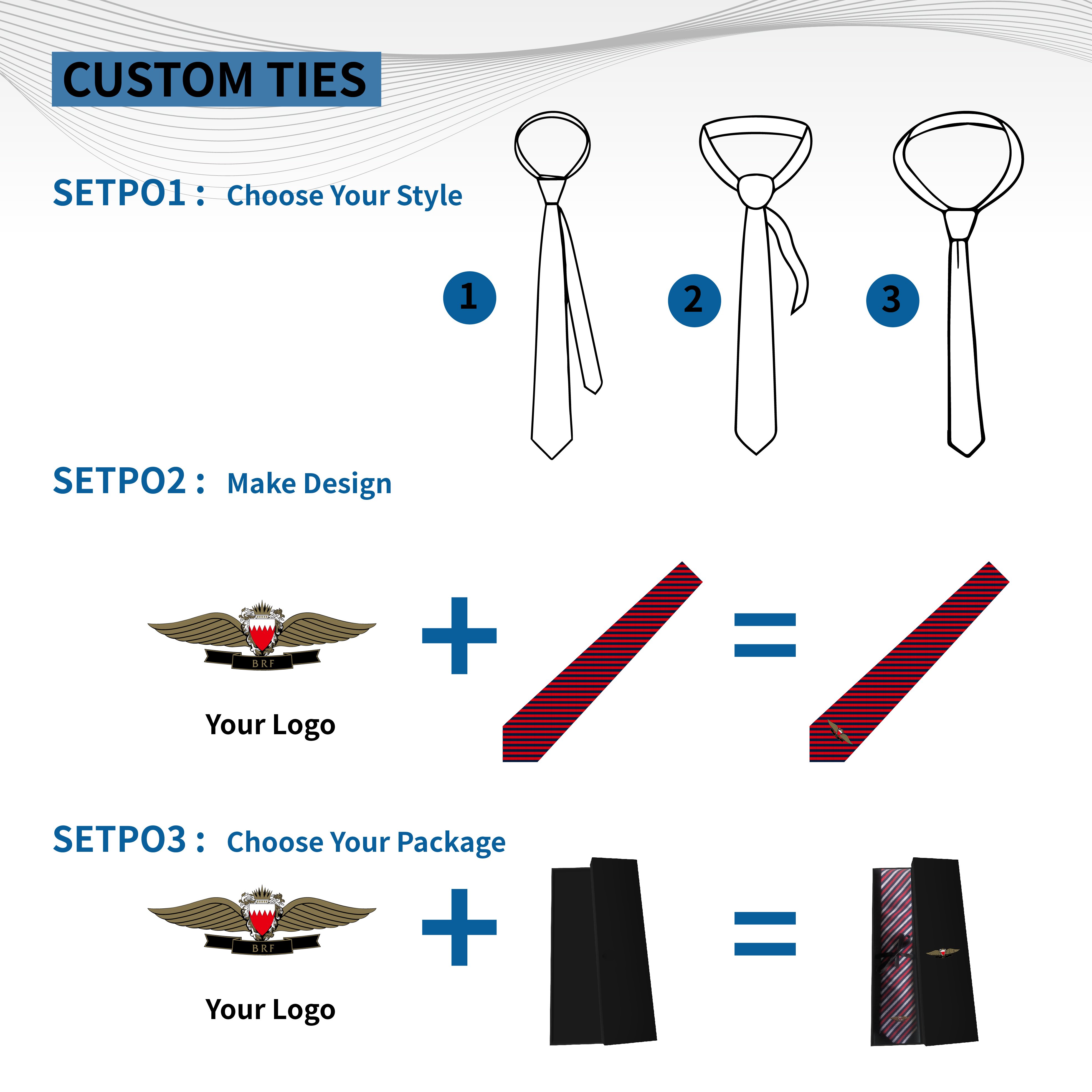 Custom Wholesale Suppliers Red Strips Polyester Tie Logo Ties Jacquard Necktie Men's Adult and School Child Neck Tie