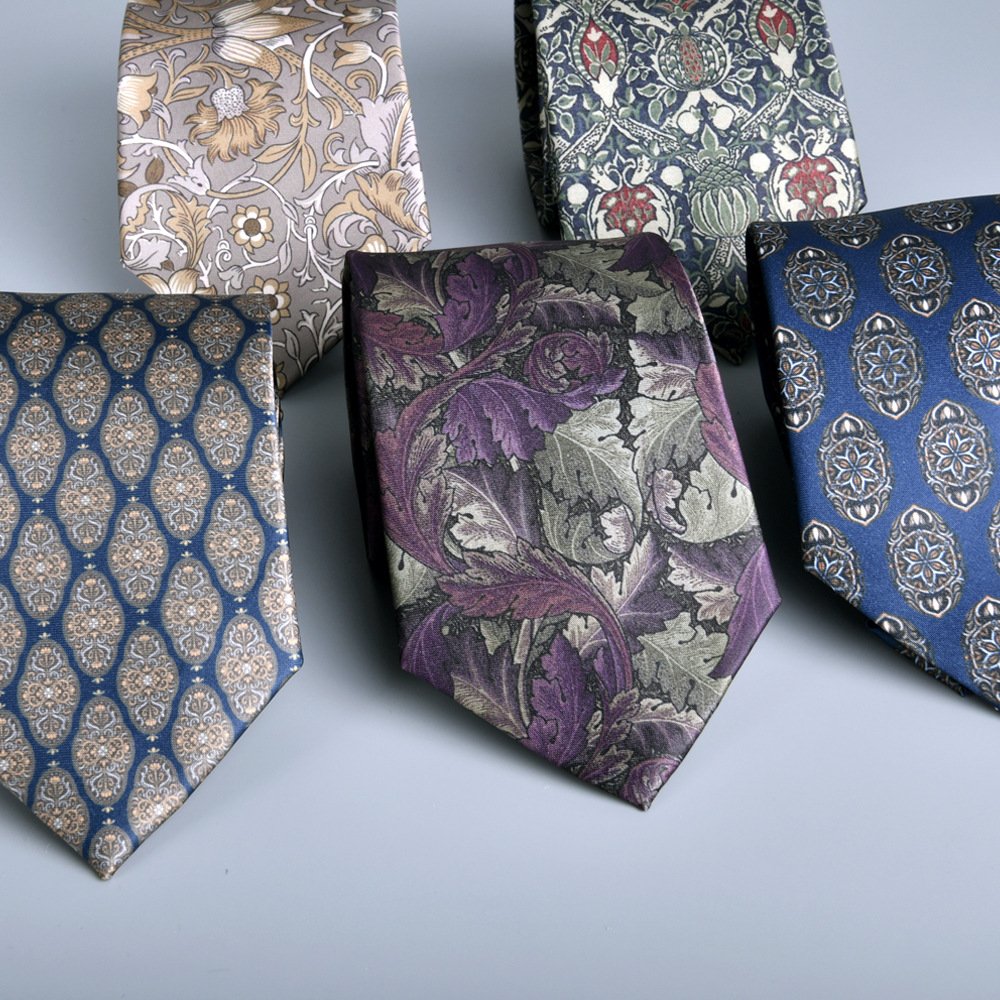 Casual Fashion Business Men Tie Printed New Design Necktie Customized Design Logo Digital Printing Wholesale