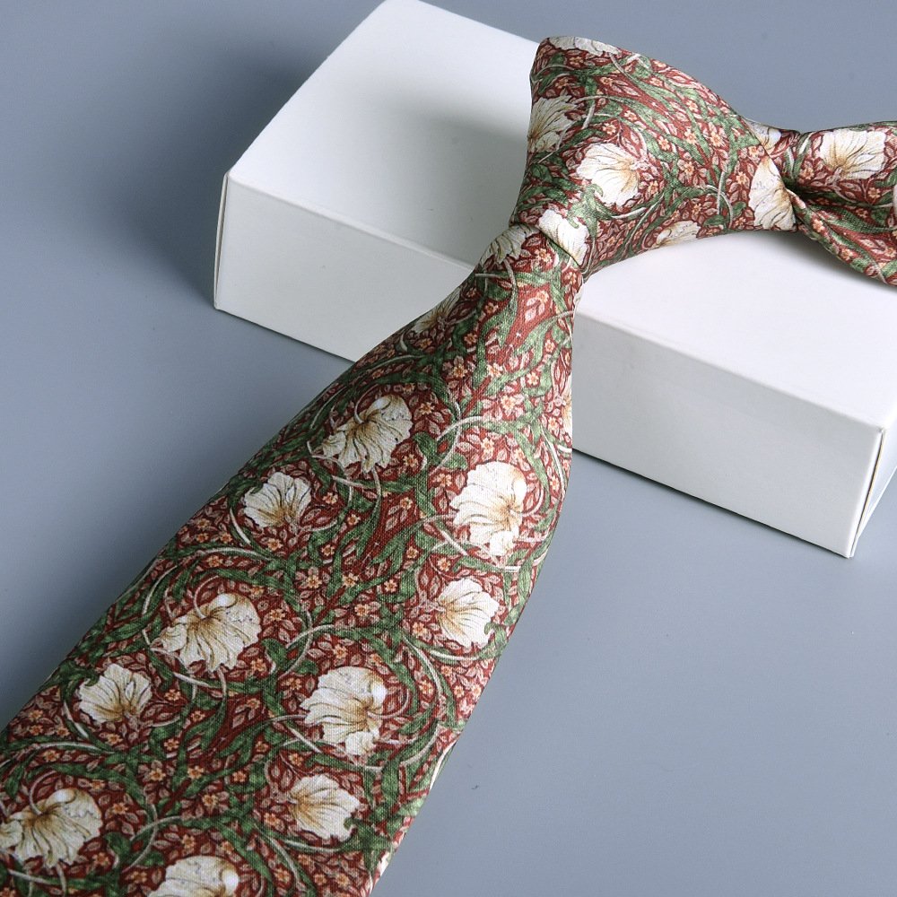 Casual Fashion Business Men Tie Printed New Design Necktie Customized Design Logo Digital Printing Wholesale