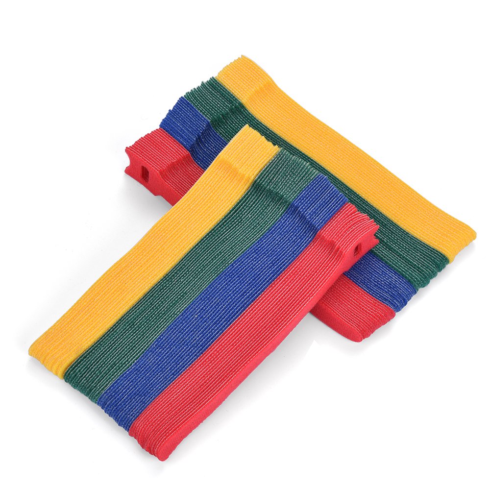 Dansky Fast shipment Releasable and self locking 1/2" * 8" hook and loop cable tie 150mm