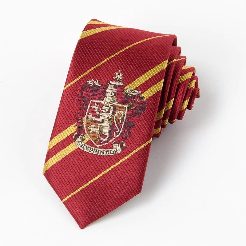 Custom Harry Pote Tie Hogwarts Snake House Slytherin JK House Windhand DK Boys & Girls Kids
