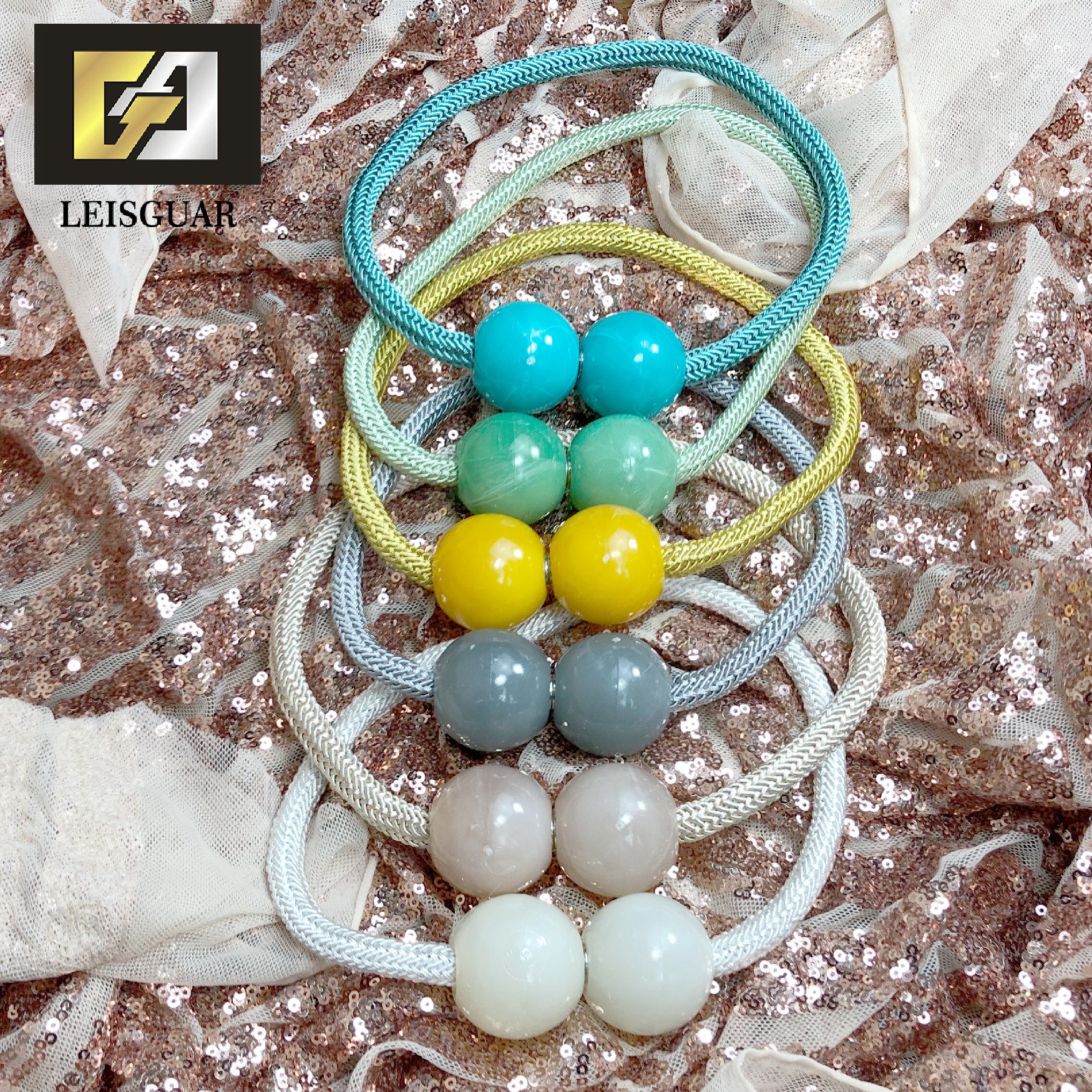 Decorative Magnetic Tie Back Top Design Wholesale curtain accessories in china
