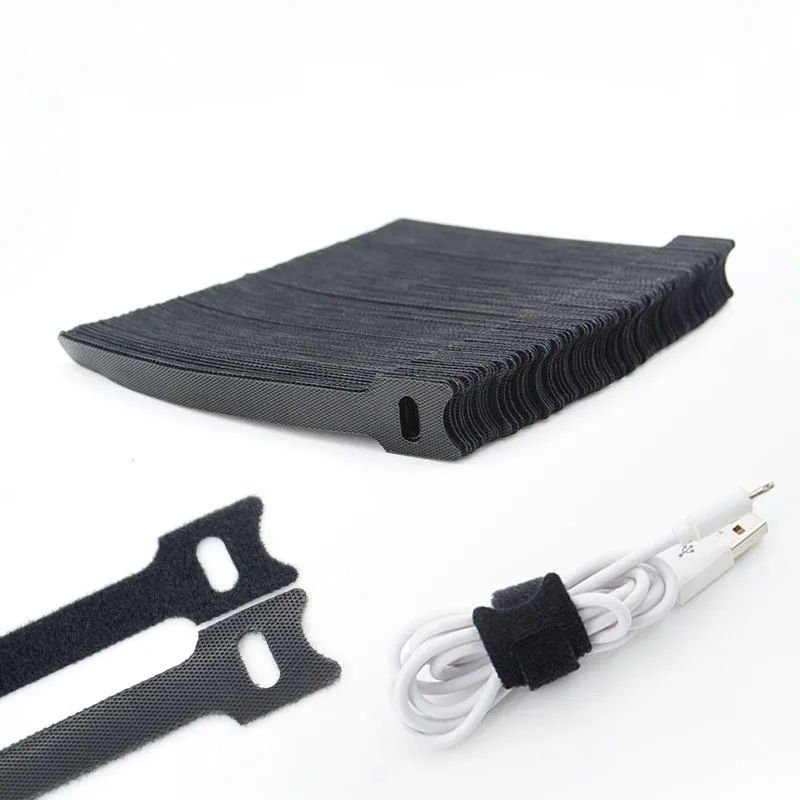Quality Cable Ties Binding Strap Velcroes 100% Nylon Hook and Loop Velcroes Data Cable Ties Custom Binding Strap Velcroes