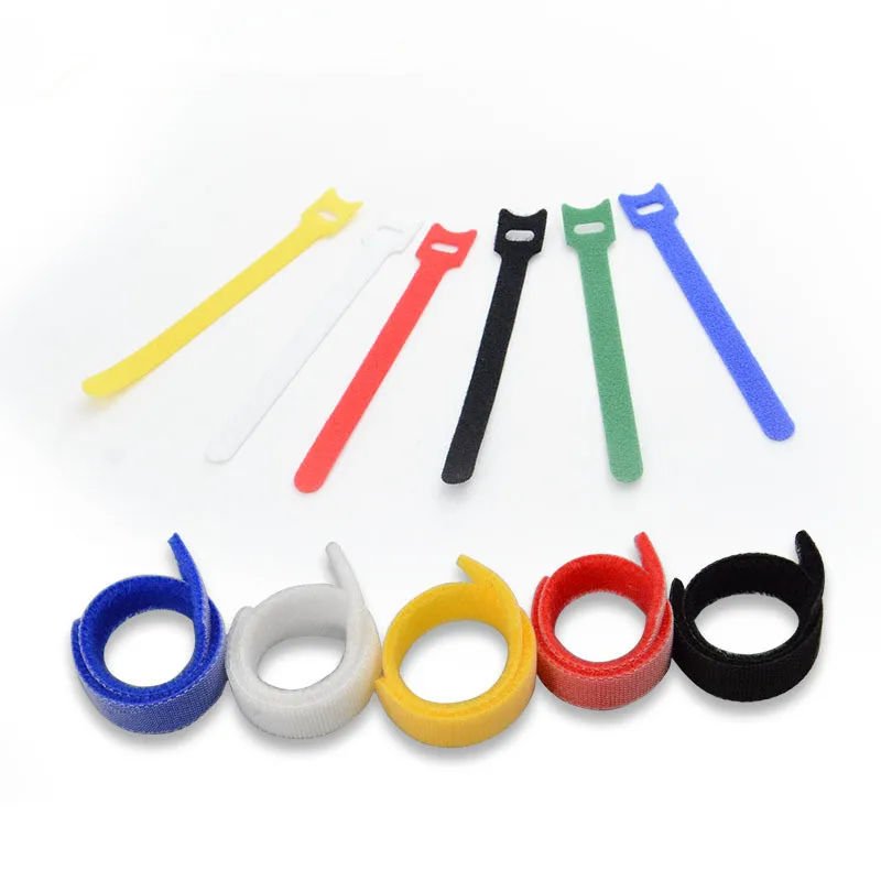 Quality Cable Ties Binding Strap Velcroes 100% Nylon Hook and Loop Velcroes Data Cable Ties Custom Binding Strap Velcroes