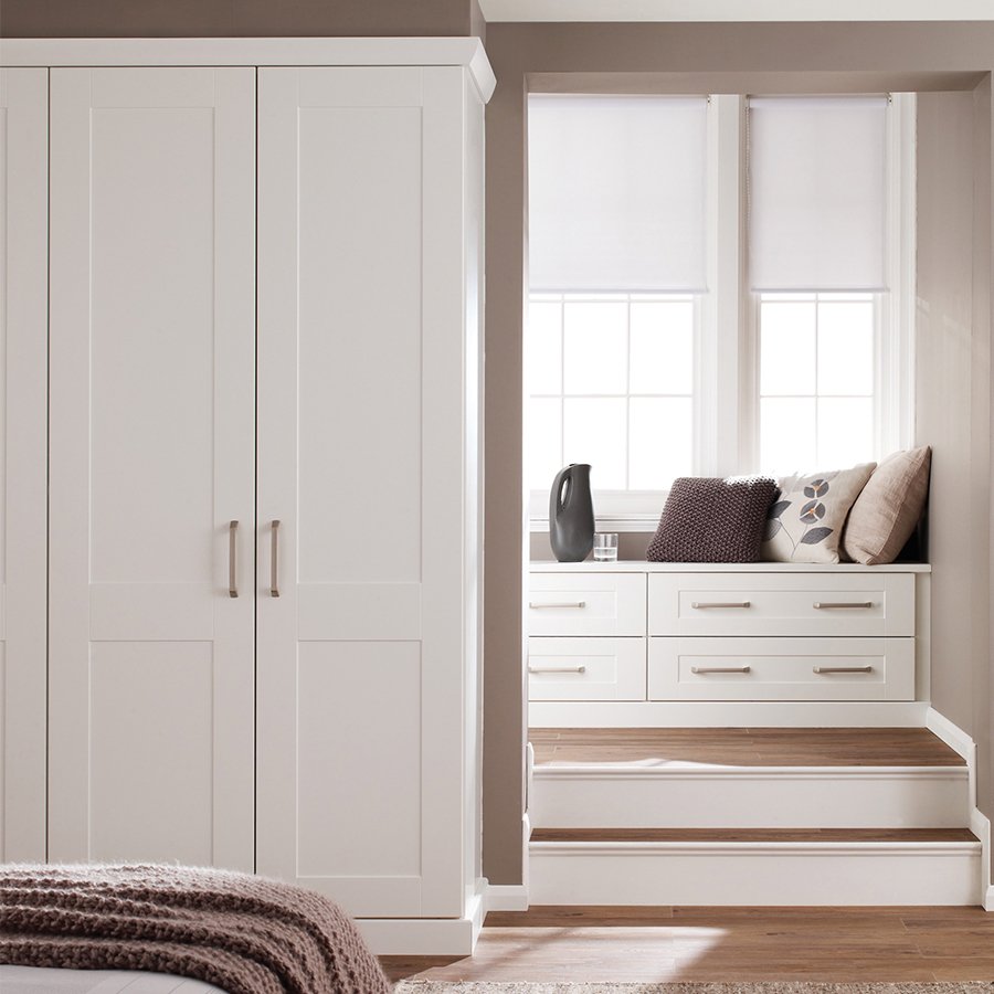 JY New Design Drawer Modular RTA Bedroom Cabinet Sofe Close Wardrobe Dresser For Bedroom