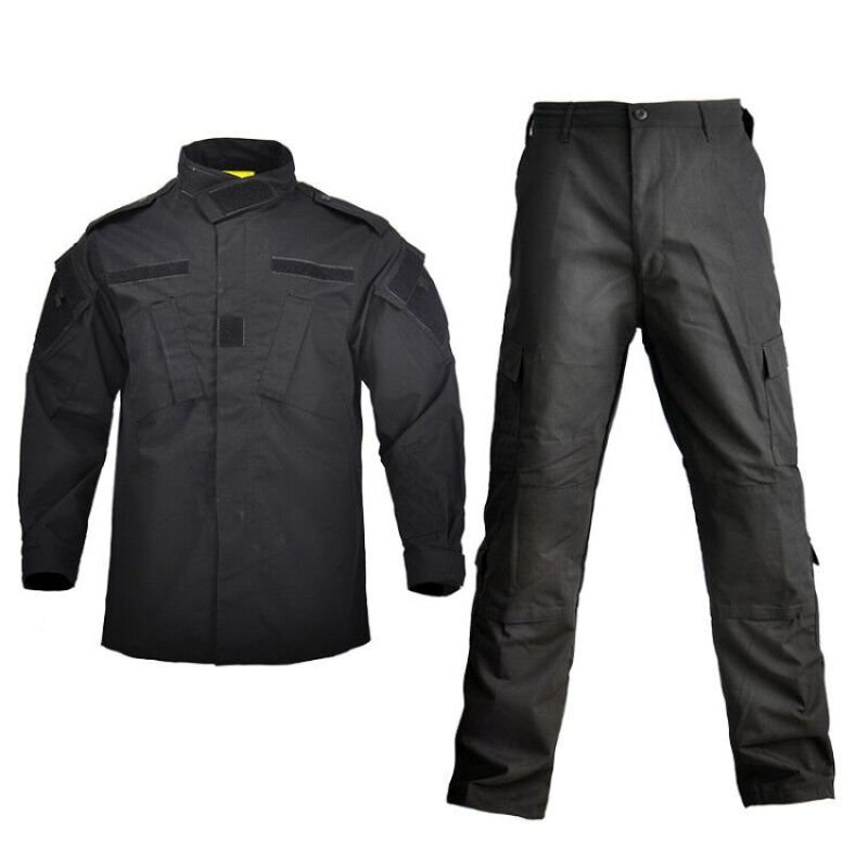 Retail Hot Selling Multicam Camo Male Security Uniform Tactical Classic Jacket Special Training Clothes Safari Suit Pant Outfits