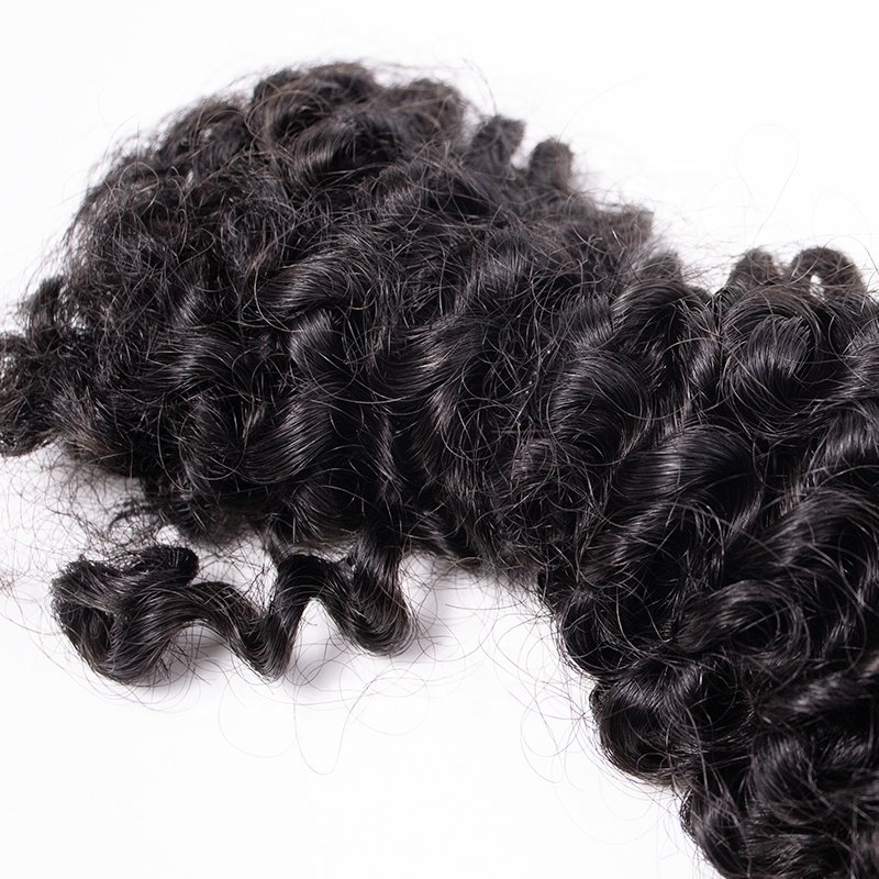 4A Curly Hair Bulk Afro Kinky Braiding Hair For Micro Twist 100% Human Hair Extension Cheveux humains