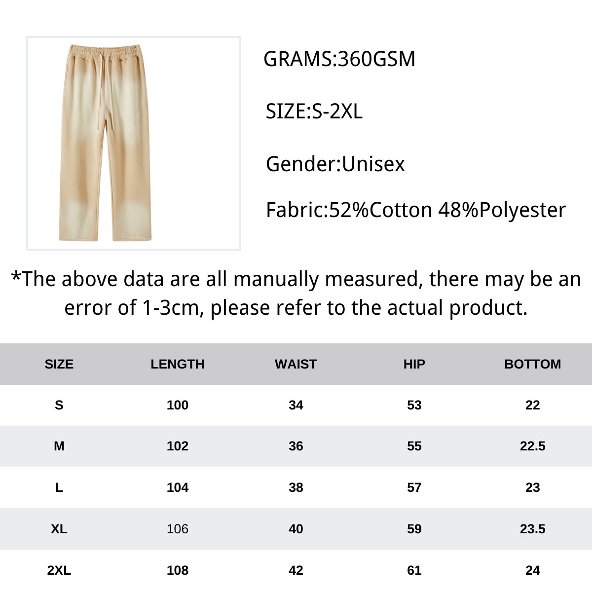 In Stock 360G Tie Dye Fleece Sweatpants Heavyweight High Street High Quality Acid Washed Distressed Loose Custom Mens Pants