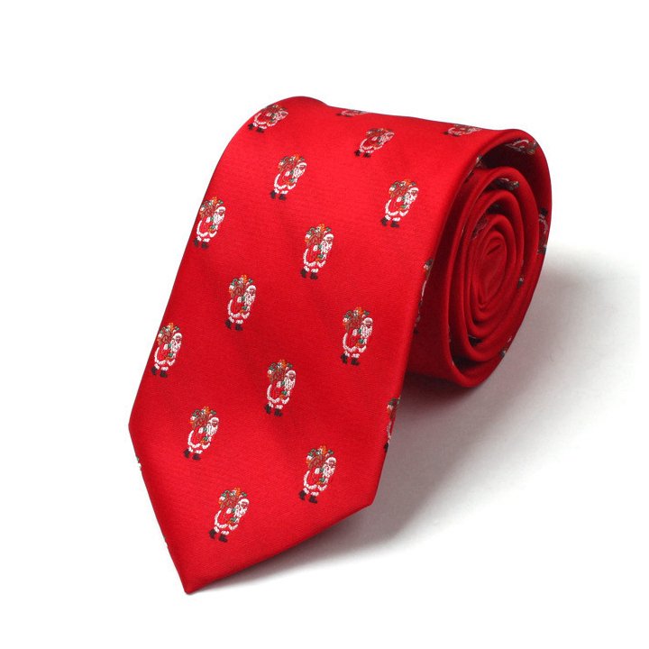 Customize Good Quality School Logo Necktie Company Uniform Logo Tie