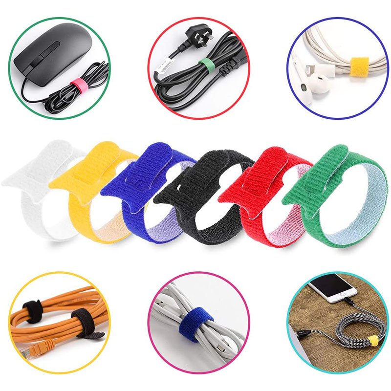 DSX Double Sided Nylon Hook and Loop Cable Tie Nylon Tape Hook and Loop Fastener Hook and Loop Fastening Tape
