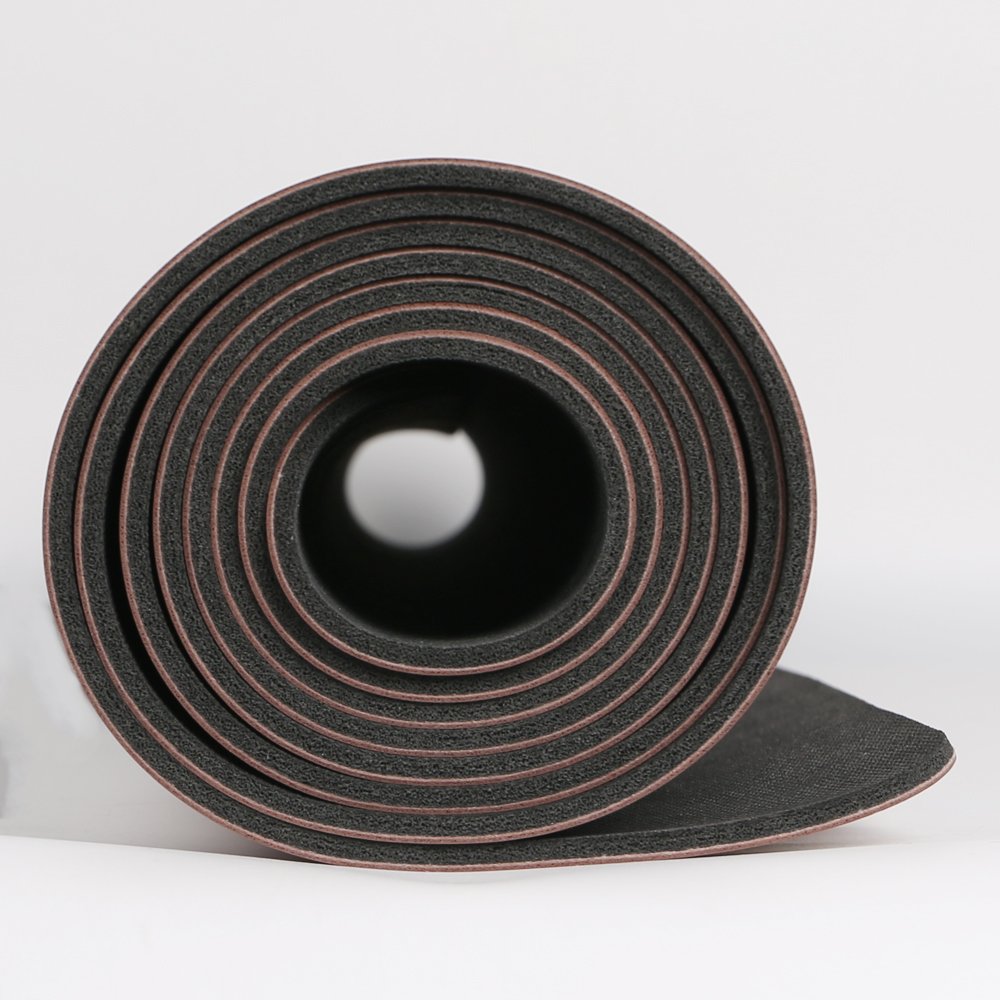 Eco-friendly yoga mats matt manufacturer, fitness mat de yoga mate yogamat 5mm custom printed durable pu natural rubber yoga mat