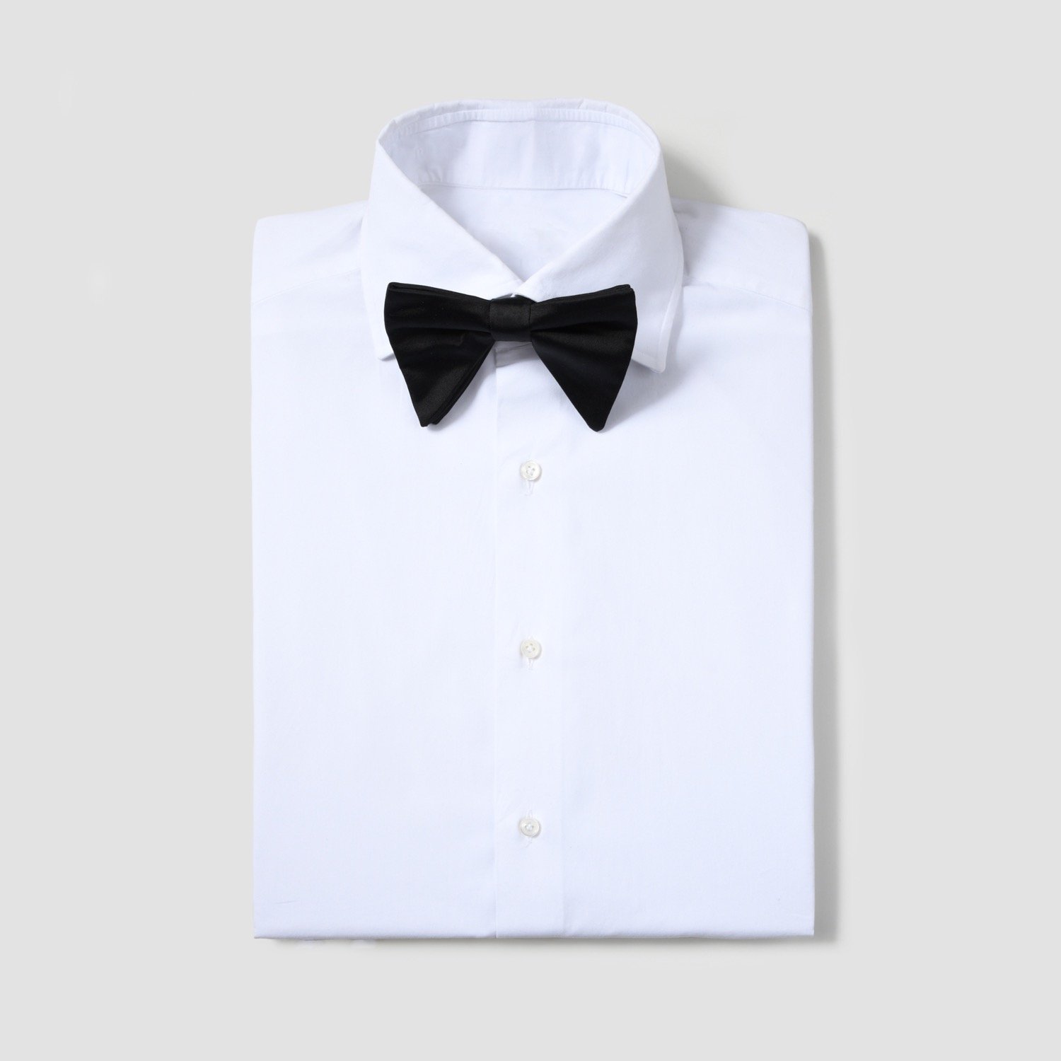 Top-Tier Satin-Style Bow Ties - Ideal for Corporate Events - 100% Silk, Timeless Grace - Fully Adjustable