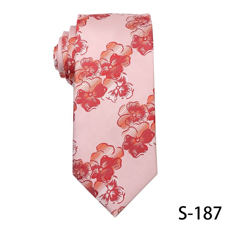 100% Microfiber Handmade Mens Floral Ties, Ties For Men Paisley Cashew Flower Tie From Zhejiang Manufacturers