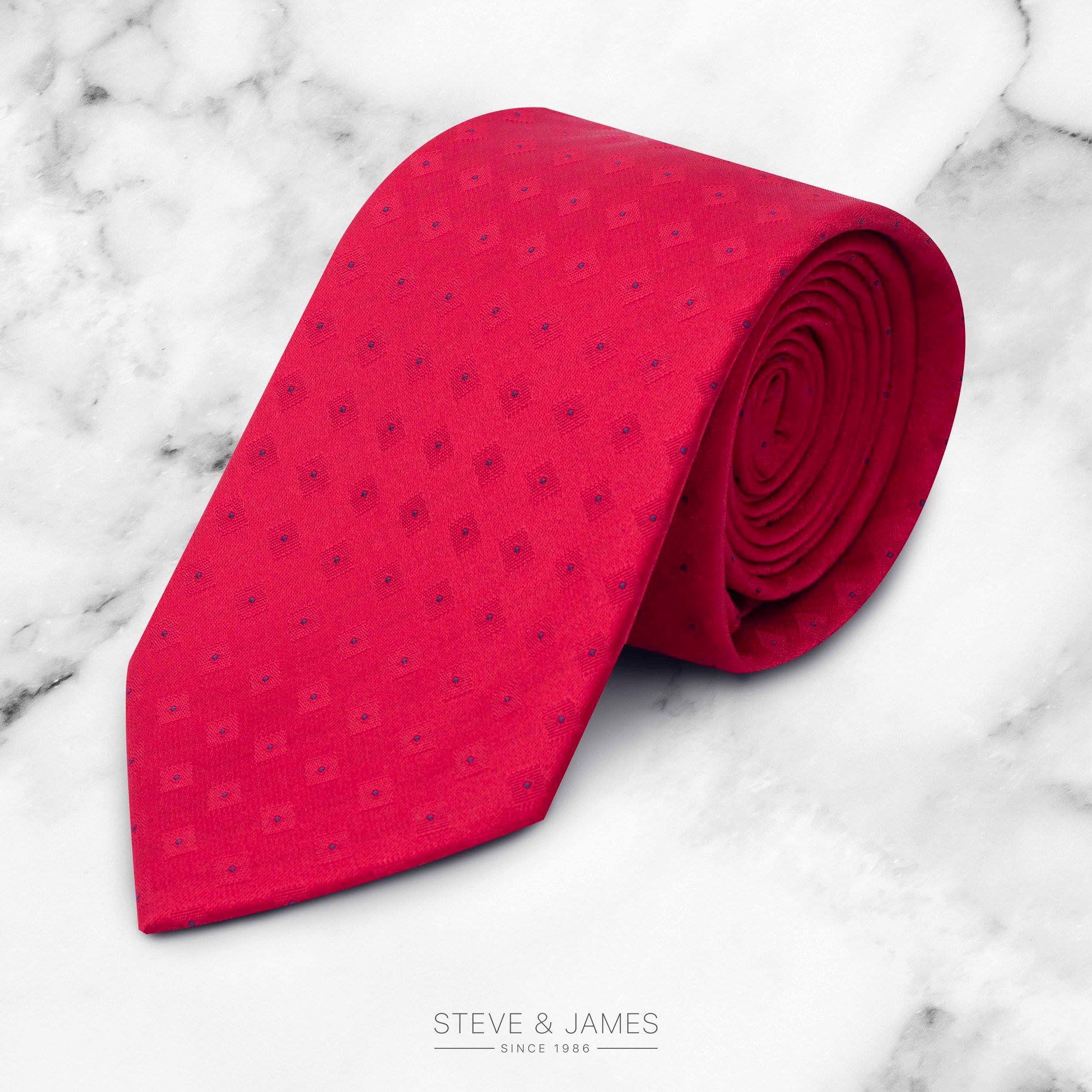 High Quality Fashionable Custom Made silk Ties from Steve & James