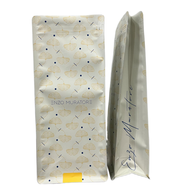block black aluminum foil stand up tin ziplock flat bottom big bags flat gold of ground coffee bags ties with zipper