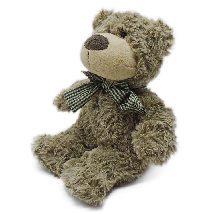 Brand New Product Teddy Toy Animal Bear with Green Bow Tie Mandr Toy 8'' 10'' 12.5"or Customized as Your Requirements MRT21970