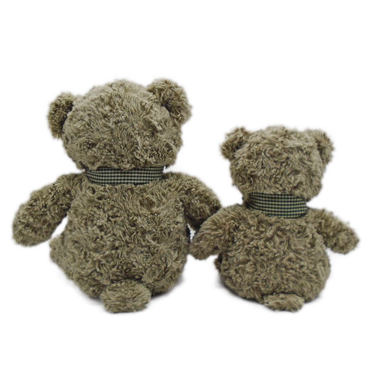 Brand New Product Teddy Toy Animal Bear with Green Bow Tie Mandr Toy 8'' 10'' 12.5"or Customized as Your Requirements MRT21970