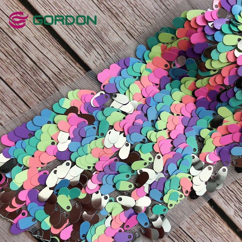 Gordon Ribbons Sequins Glitter Hair Bows with Alligator Hair Clips Big Glittering Bow for Girls Kinds Hair Accessories