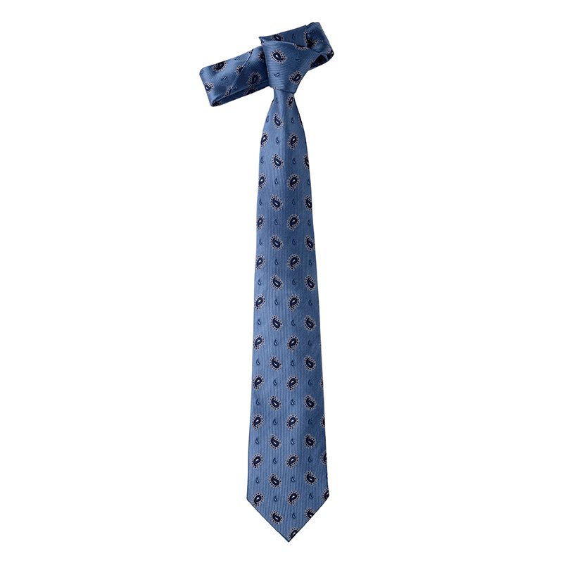 2024 New Styles Good Quality Classic Business Silk Jacquard Necktie Wholesale Paisley Pattern Custom Neck Tie For Men With Logo