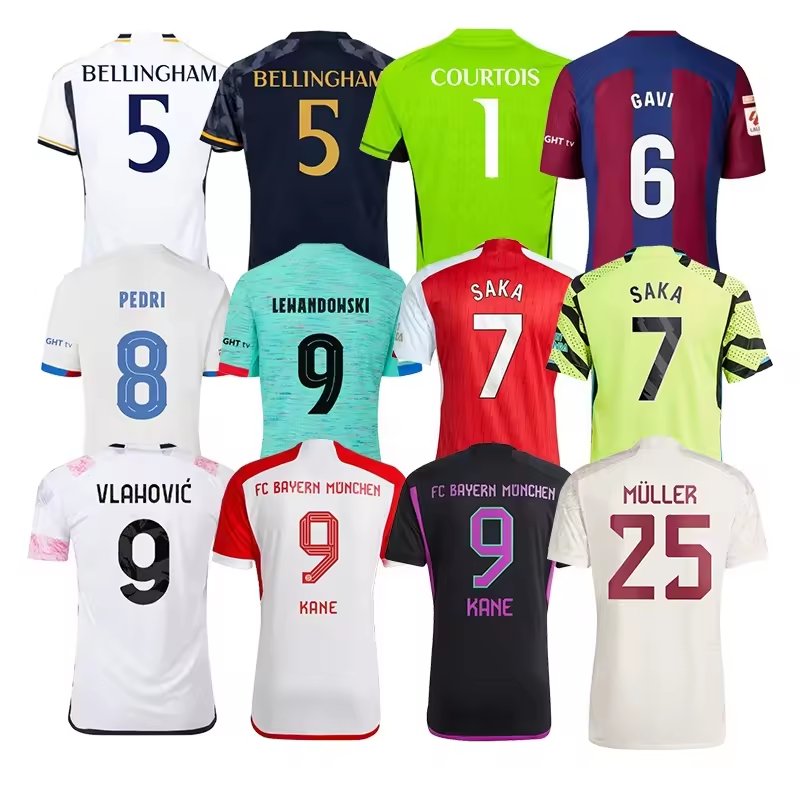 New 2023 custom Jersey quality Thai football jersey men's football Uniform Set team football Jersey Soccer Wear