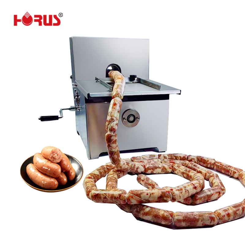 Faster and more convenient manual sausage linker tie/sausage binding machine for sale