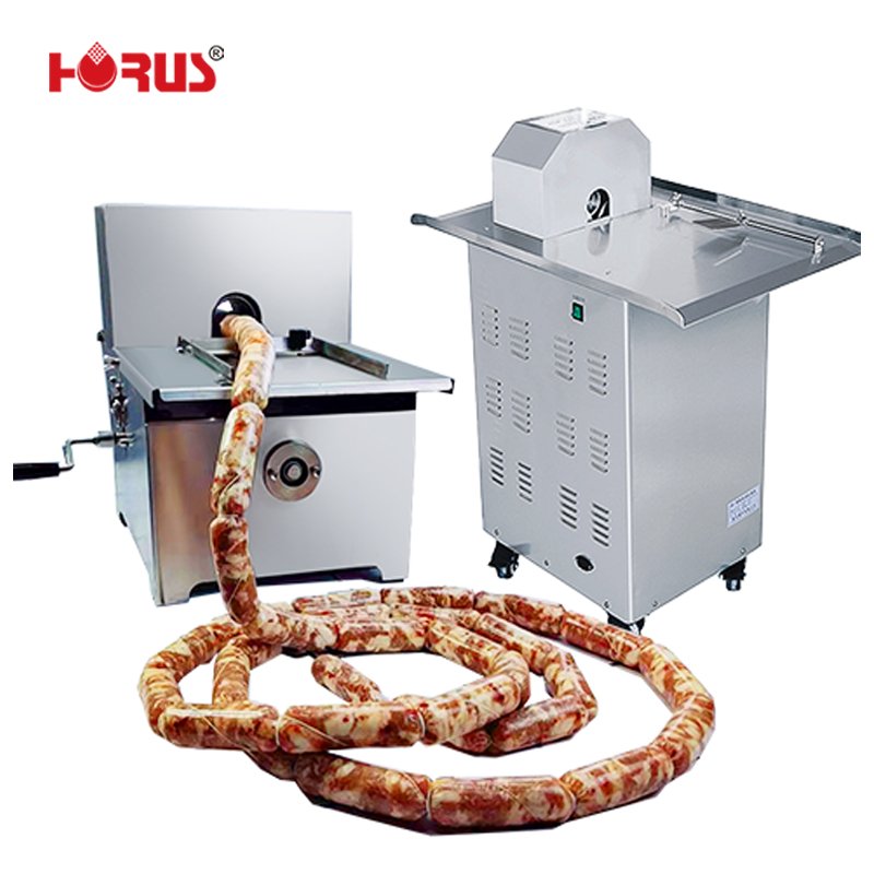 Faster and more convenient manual sausage linker tie/sausage binding machine for sale