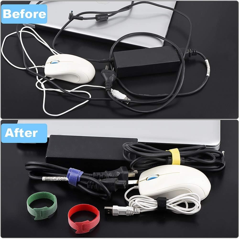 Custom Hook And Loop Extension Cord Organizer Hanger Velcroes Strap Cableties Reusable Hook And Loop Cable Ties