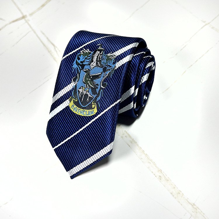 Harry Pote tie Men's and women's Four preppy style LOGO badge cos Christmas Festival JK Lion House Snake House tie