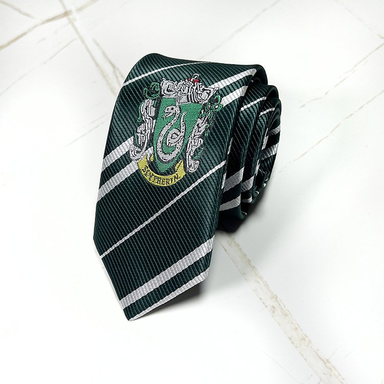 Harry Pote tie Men's and women's Four preppy style LOGO badge cos Christmas Festival JK Lion House Snake House tie