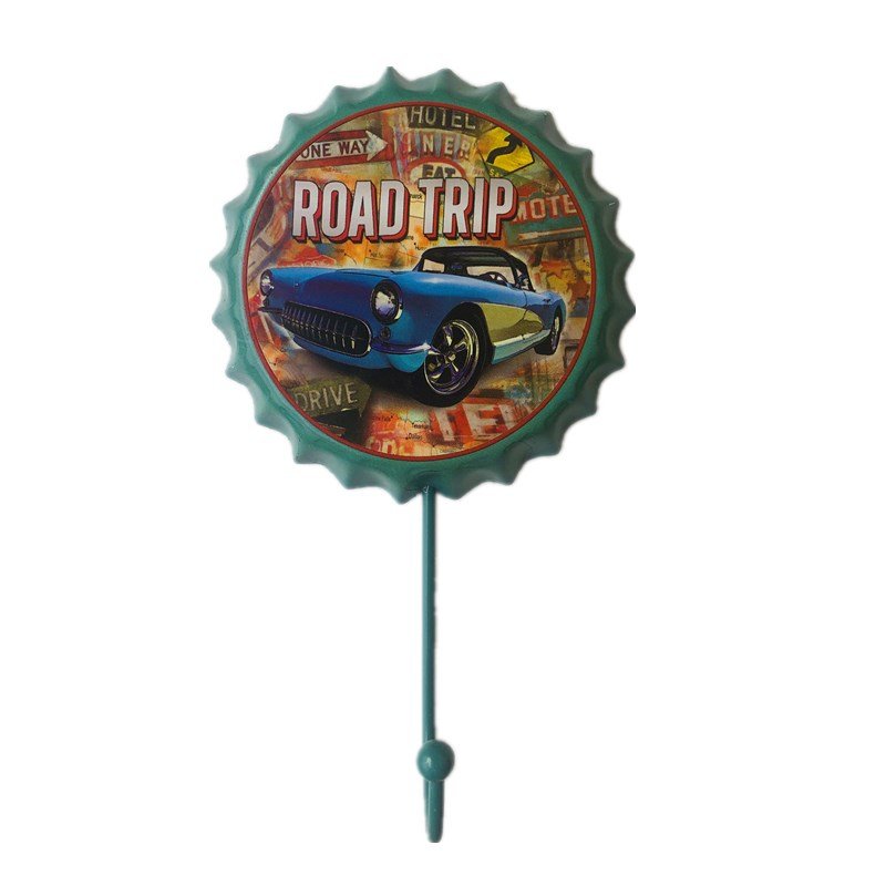 Custom Retro Metal Beer Bottle Tin Sign Bar Pub Club Decoration Bottle Blank Signs Wall Decor Metal Hanger Hook Wall Hook