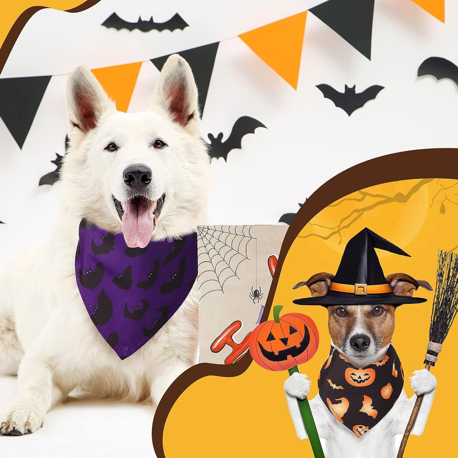 2024 Bulk Plain Blank Dog Bandanas for Dogs Heat Transfer Triangle Dog Bibs Washable Adjustable DIY Bandana
