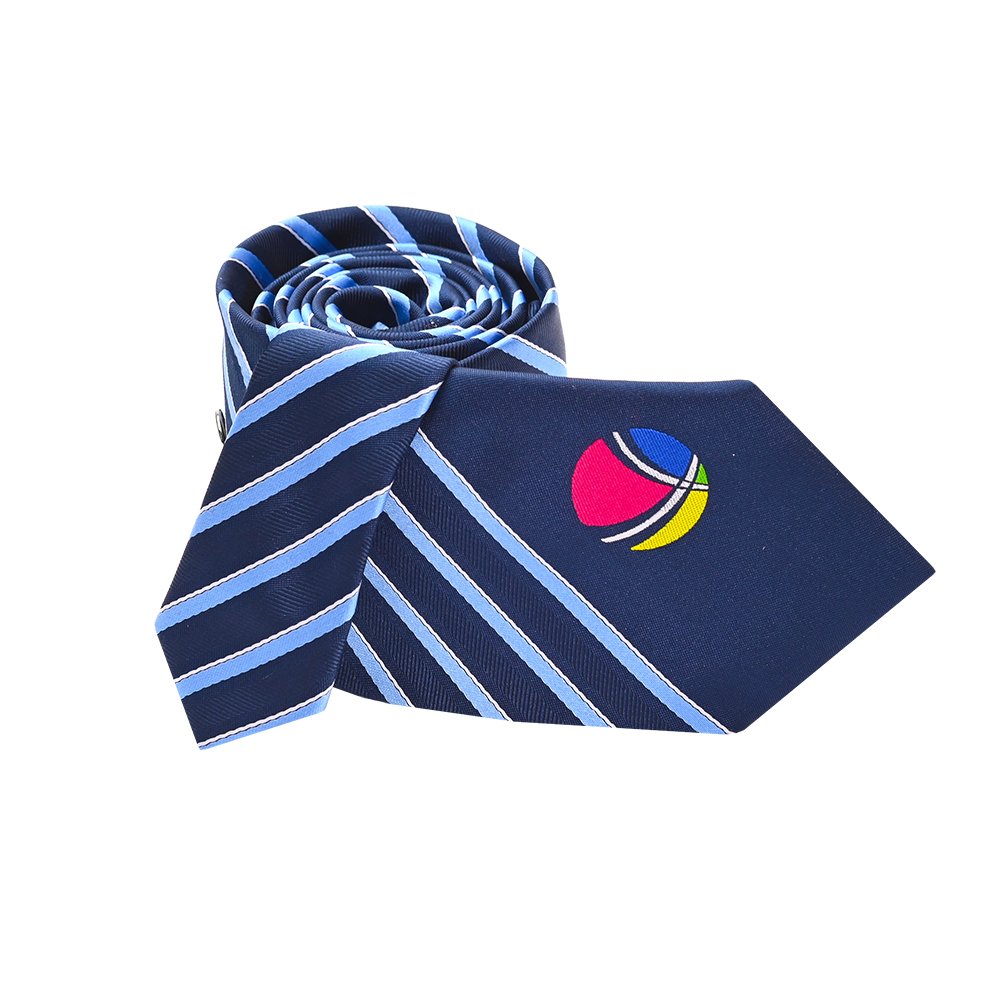 YiLi Factory Handmade Men Microfiber Woven Jacquard Elegant Logo Custom Corbata Neck Tie