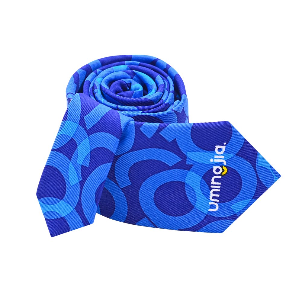 YiLi Factory Handmade Men Microfiber Woven Jacquard Elegant Logo Custom Corbata Neck Tie