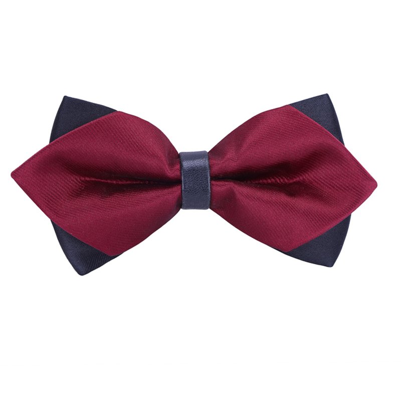 2024 high-quality best-selling luxury pointed multi colored optional pattern men's suit bows