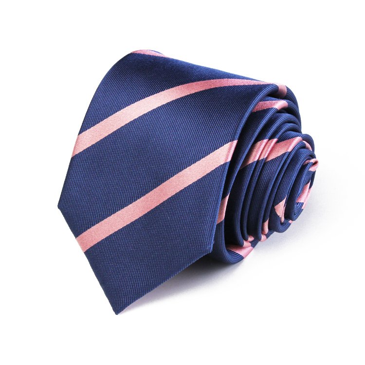 wholesale high quality jacquard striped silk neck ties for men