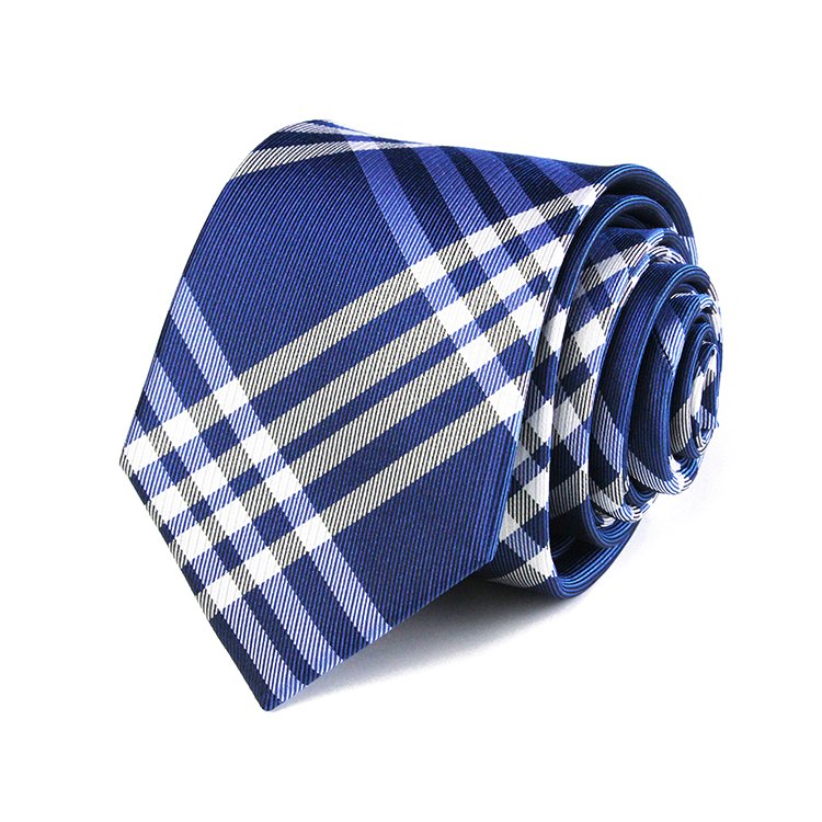 wholesale high quality jacquard striped silk neck ties for men