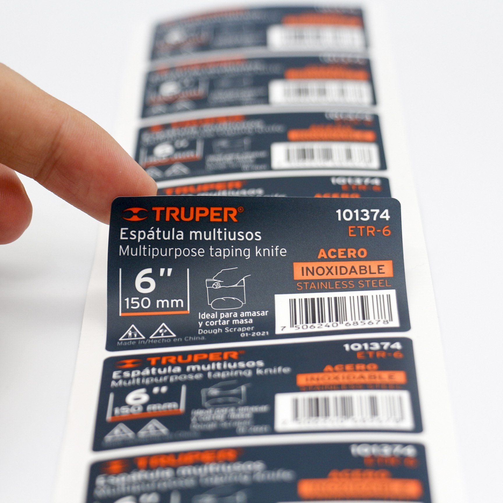 Costom Print anti-counterfeiting Random variable Serialize Sequential QR Serial Number Code Barcode self adhesive label Sticker
