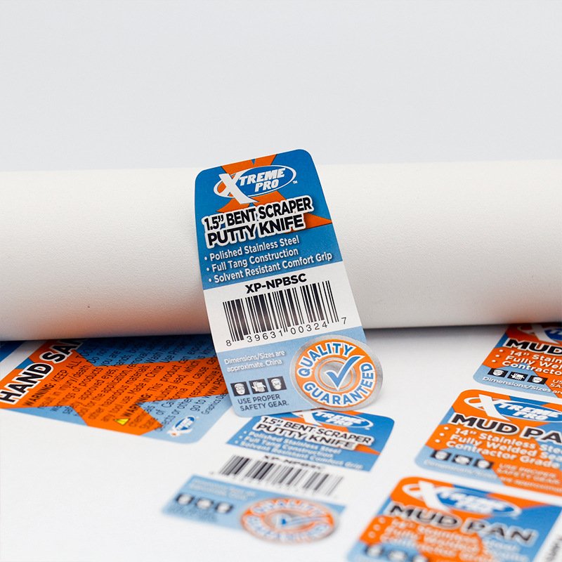 Costom Print anti-counterfeiting Random variable Serialize Sequential QR Serial Number Code Barcode self adhesive label Sticker